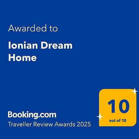 Ionian Dream Home Врачос Экстерьер фото